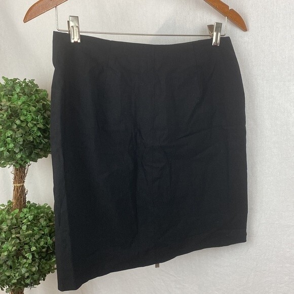 Cache Black Zip Up & Down Mini Skirt 4 - Picture 2 of 5